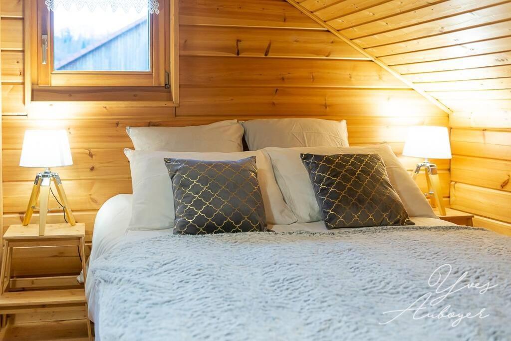 Chalet La Calougeotte, Jardin, Spa Et Sauna Prives Le Ménil Zewnętrze zdjęcie