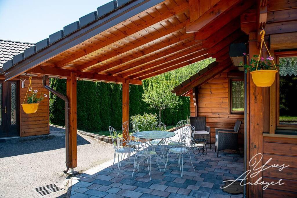 Chalet La Calougeotte, Jardin, Spa Et Sauna Prives Le Ménil Zewnętrze zdjęcie