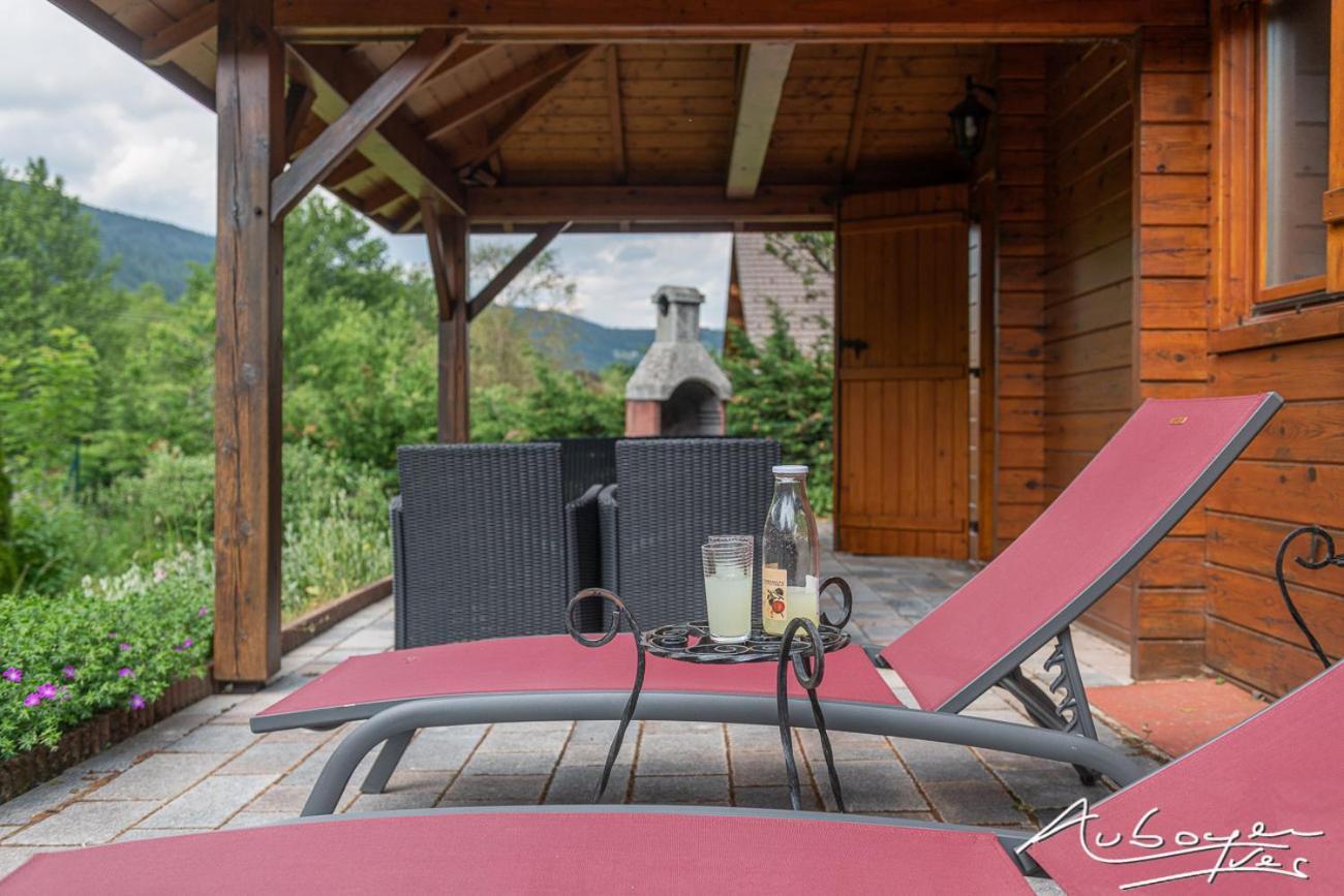 Chalet La Calougeotte, Jardin, Spa Et Sauna Prives Le Ménil Zewnętrze zdjęcie