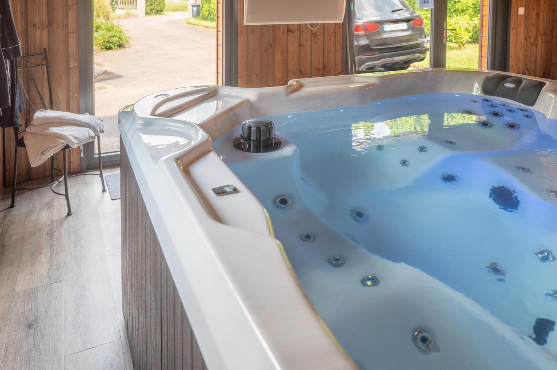 Chalet La Calougeotte, Jardin, Spa Et Sauna Prives Le Ménil Zewnętrze zdjęcie